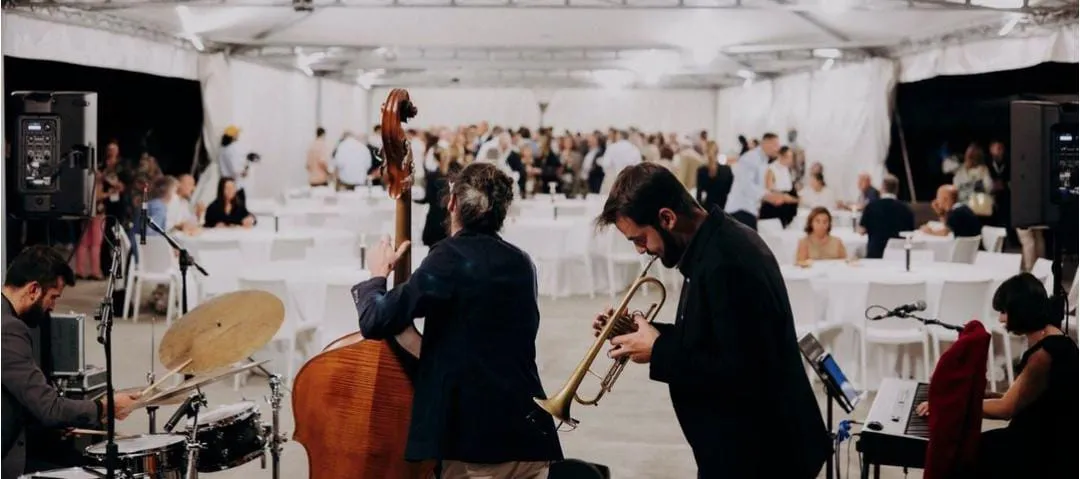 Calliope Live Music Event — quartetto sul palco